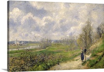La Sente du Chou, near Pontoise, 1878 (oil on canvas)