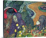 Ladies of Arles (Memories of the Garden at Etten), 1888 (oil on canvas)