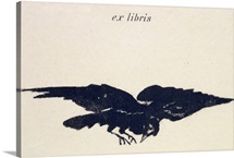 Le Corbeau (The Raven), 1875 (litho)