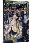 Le Moulin de la Galette, detail of the dancers, 1876 (oil on canvas)