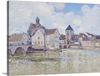 Le Pont de Moret, 1888