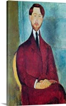 Leopold Zborowski, 1917 (oil on canvas)