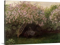 Lilacs, Grey Weather, 1872 (oil on canvas)