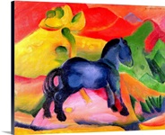 Little Blue Horse, 1912 (oil on canvas)