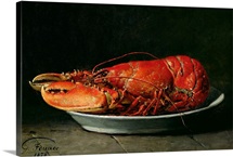 Lobster, 1878 (oil on canvas)