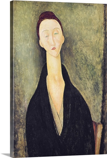 Madame Hanka Zborowska, 1918 (oil on canvas)