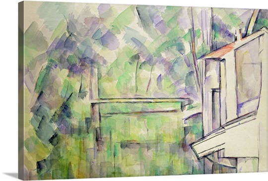 Mill on the River, 1900 (w/c on paper)