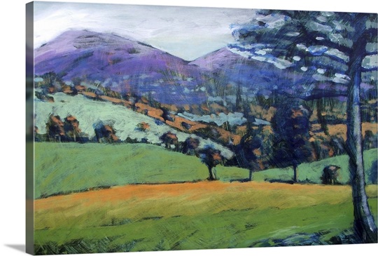 Misty Morning (acrylic on board)
