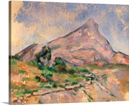 Mont Sainte Victoire, 1897 98 (oil on canvas)