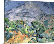 Mont Sainte Victoire, 1900 (oil on canvas)