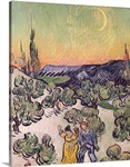 Moonlit Landscape, 1889 (oil on canvas)