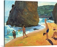 Morning, Platja dos Rosais, Costa Brava, 1997 (oil on canvas)