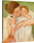 Mother and Child, 1897 (pastel on paper)