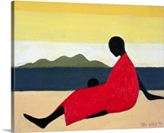 Mother and Child, 1991 (oil on canvas)