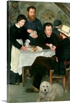 Mother Anthony's Tavern, 1866 (oil on canvas)