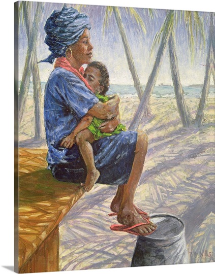 Mother Love, 2003 (oil on board)