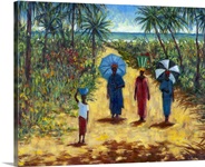 Noon Stroll,2010 (oil on canvas)