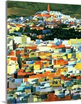 North African Townscape (oil on canvas)