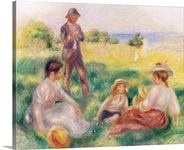 Party in the Country at Berneval, 1898 (oil on canvas)