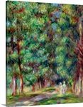Path in a Wood, 1910 (oil on canvas)