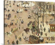 Place du Theatre Francais, 1898 (oil on canvas)
