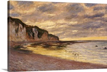 Pointe De Lailly, Maree Basse, 1882 (oil on canvas)
