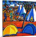Pop festival, 2008 (acrylic on board)