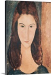 Portrait of a Young Girl (oil on canvas)
