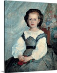Portrait of Mademoiselle Romaine Lacaux, 1864 (oil on canvas)