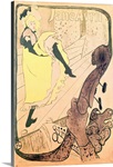 Poster advertising Jane Avril (1868 1943) at the Jardin de Paris, 1893 (colour litho)