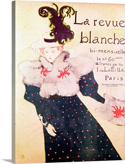 Poster advertising La Revue Blanche, 1895 (litho)