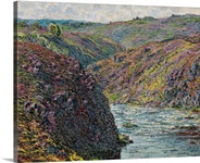 Ravines of the Creuse at the End of the Day, 1889 (oil on canvas)