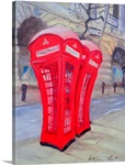 Red Phone (oil on canvas)
