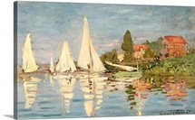 Regatta at Argenteuil, c.1872 (oil on canvas)
