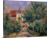 Renoirs house at Essoyes, 1906 (oil on canvas)