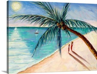 Rustling Palm, 2004 (oil on canvas)