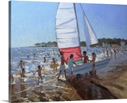 Sailboat, Palais Sur Mer, 2008 (oil on canavas)