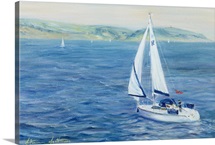 Sailing Home, 1999 (oil on canvas)