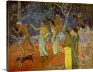 Scene from Tahitian Life, 1896 (oil on canvas)
