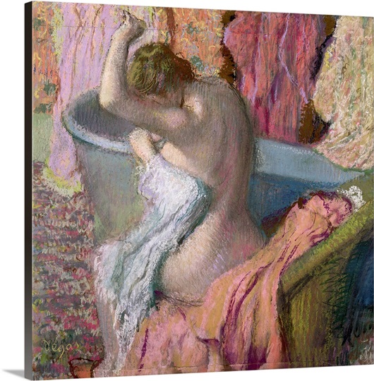 Seated Bather, 1899 (pastel on paper)