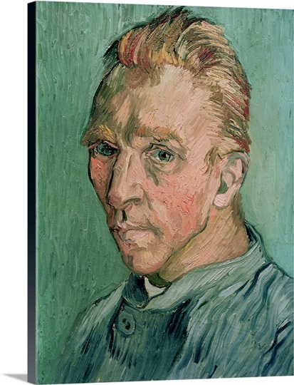Self Portrait, 1889 (oil on canvas)