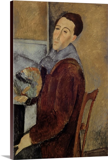 Self Portrait, 1919 (oil on canvas)