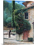 Shepherd, Peralta, Tuscany, 2001 (oil on canvas)