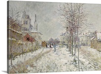 Snow Effect (oil on canvas)