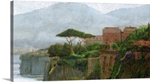 Sorrento Albergo, 2006 (oil on board)