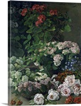 Spring Flowers, 1864 (oil on canvas)
