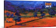 Summer at the white house, 2009 (acrylic on board)
