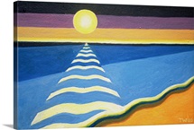 Sun, Sea and Sand, 2003 (oil on canvas)
