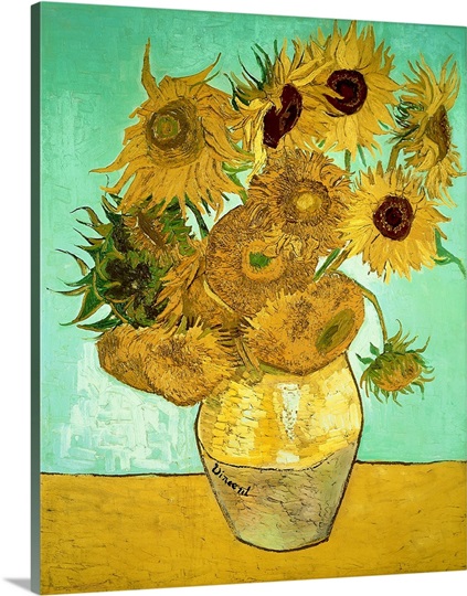 Sunflowers, 1888 (oil on canvas)