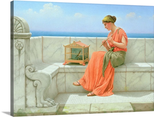 Sweet Sounds, 1918 (oil on canvas)
